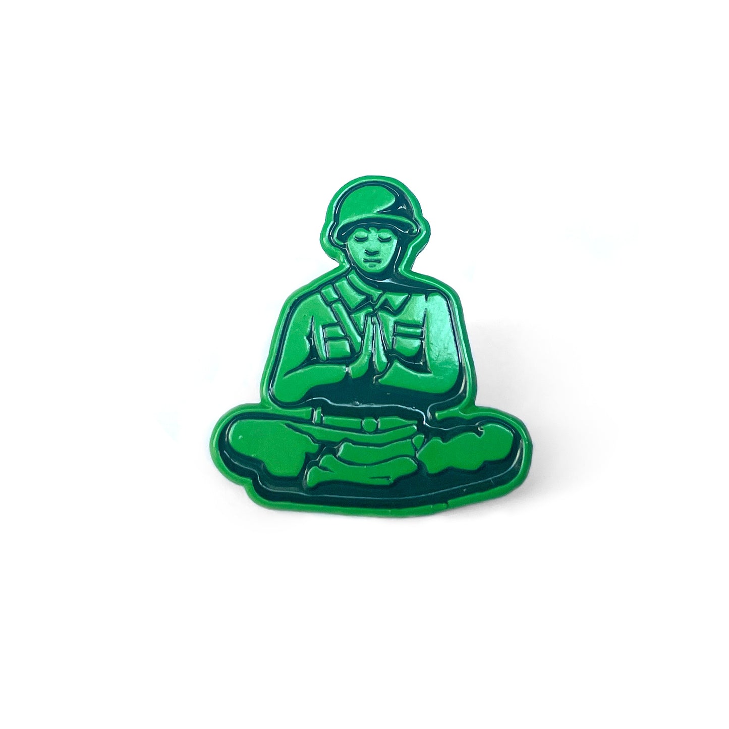 Yoga Joes Enamel Pin