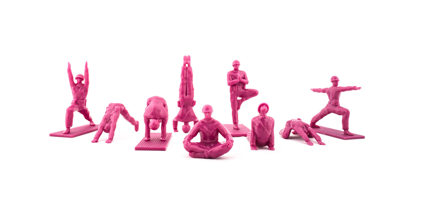 Yoga Joes Series 1: Pink