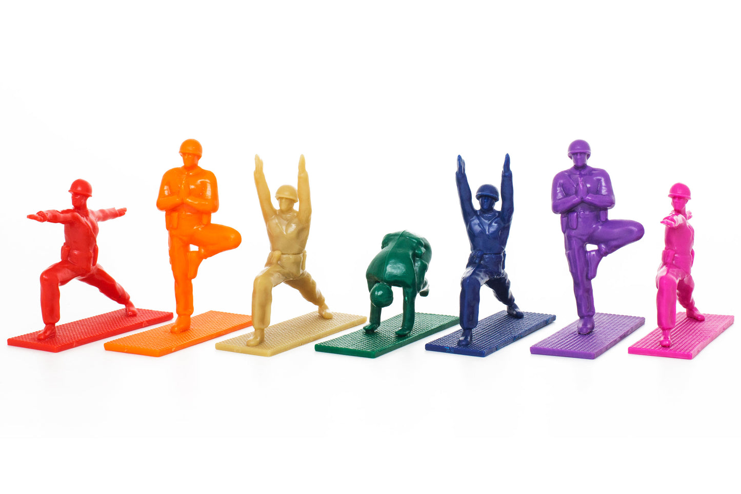 49 Yoga Joes Singles Series 1 Rainbow