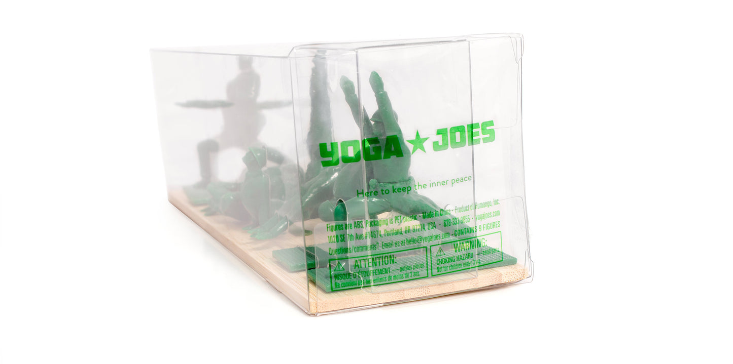 6 Sets of Yoga Joes Series 1 Green