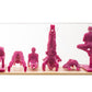 6 Sets of Yoga Joes Series 1 Pink