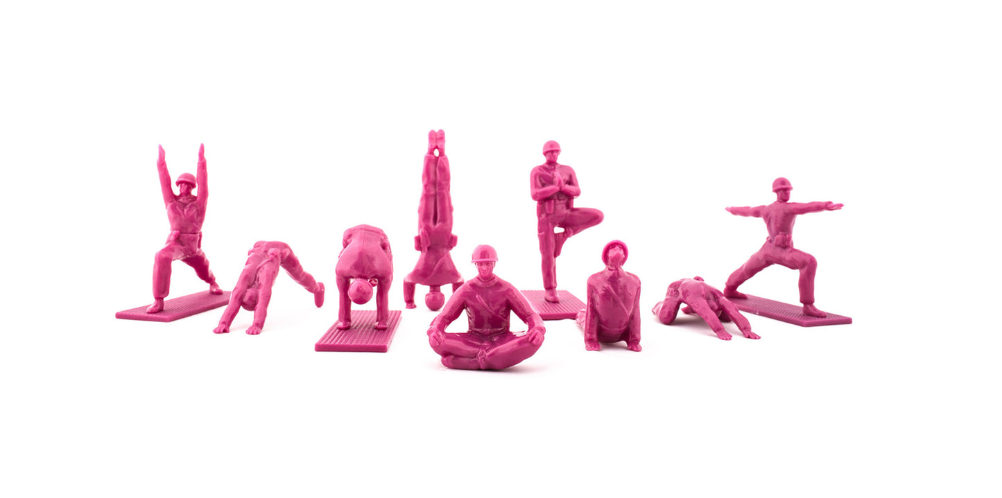 Hot Pink Yoga Joes Series 1